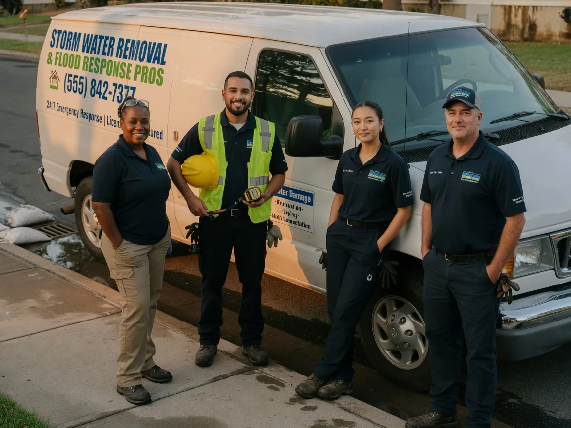 Storm Damage Water Removal company in East China, MI